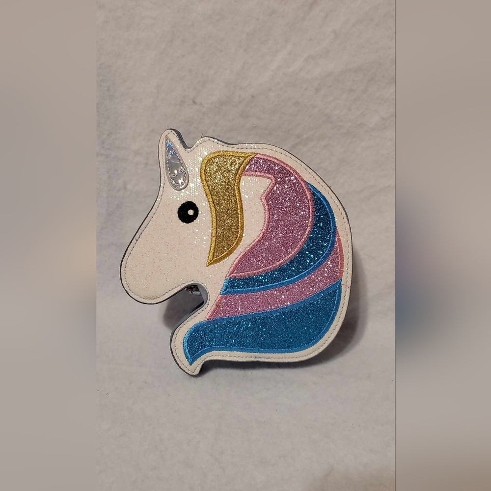 Unicorn head purse crossbody